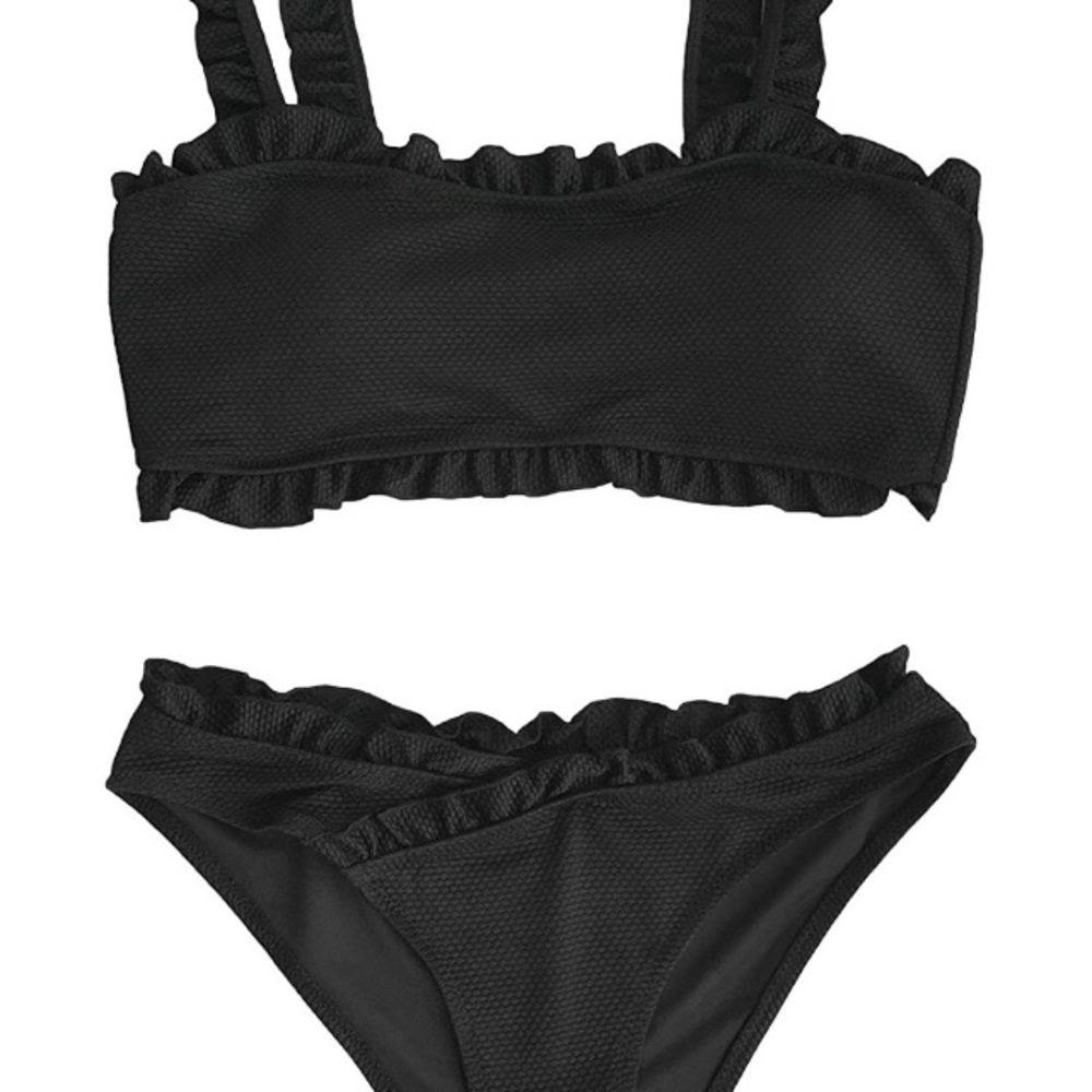 Cupshe ruffle trim bikini